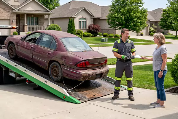 Junk Car Disposal in Houston, TX