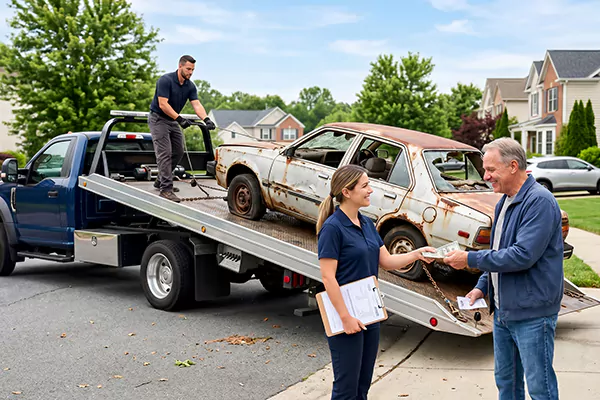Junk Car Pick Up in Houston, TX