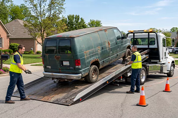 Junk Van Removal in Houston, TX