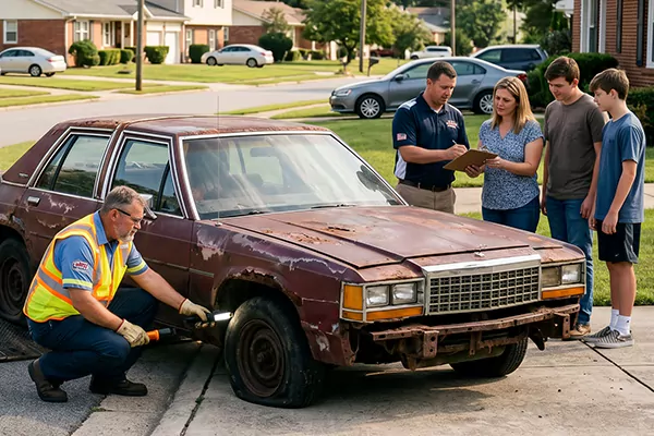 Peddle Junk Car Removal in Houston, TX