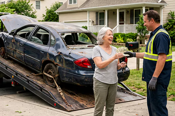 Scrap Car Pick Up in Houston, TX