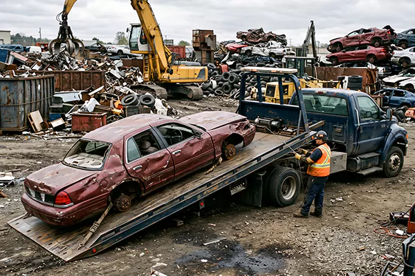 Scrap Car Removal in Houston, TX