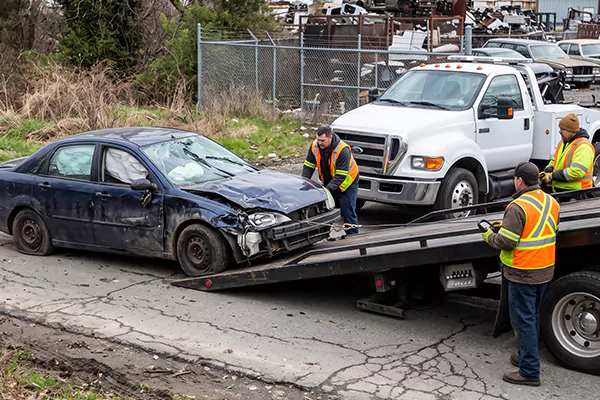 Wrecked Car Removal in Houston, TX