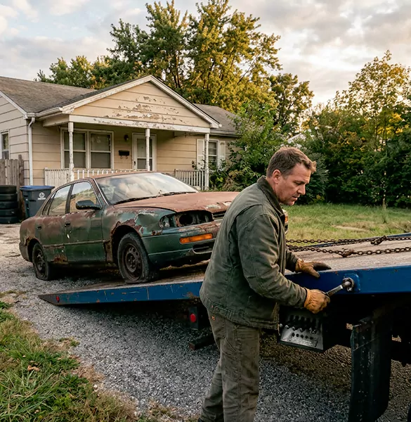 Trusted 24 hour junk car removal service in Houston, TX