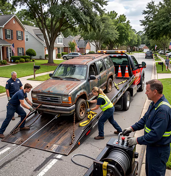 Trusted Abandoned Car Removal: Your Reliable Car Removal From Private Property Experts in Houston, TX