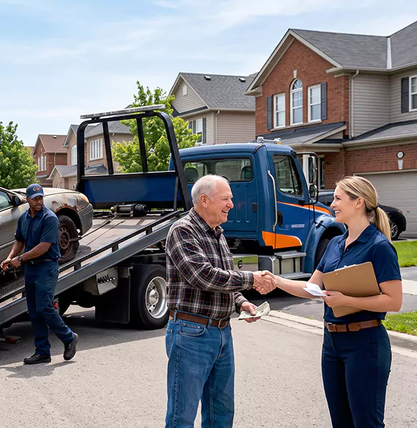 Premier junk cars for cash pick up: your trusted same day car collection service in Houston, TX