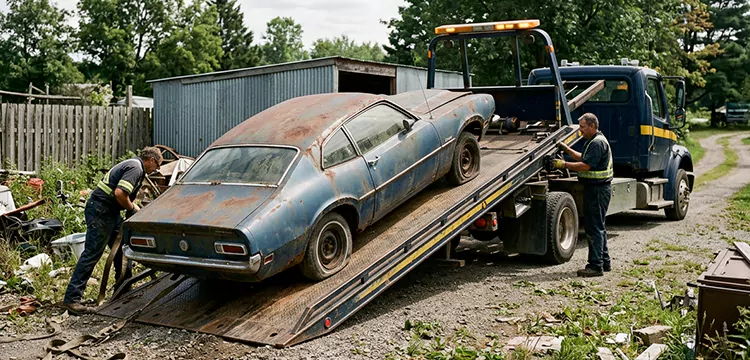 24 Hour Non-Running Junk Car Removal in Houston