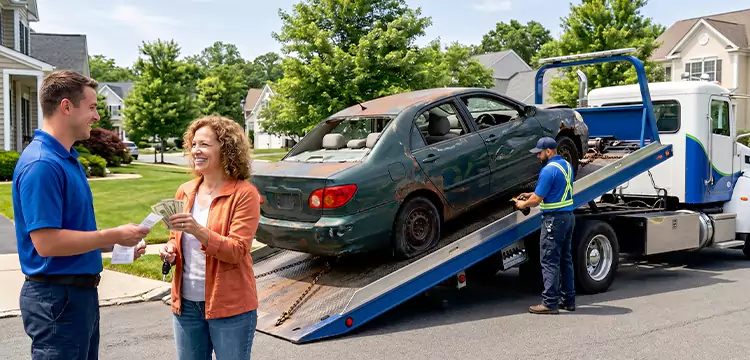 Flood-Damaged Junk Car Disposal in Houston
