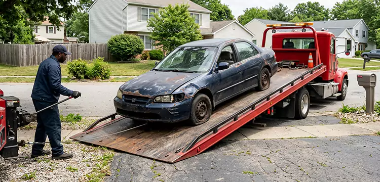 Same-Day Old Junk Car Removal in Houston