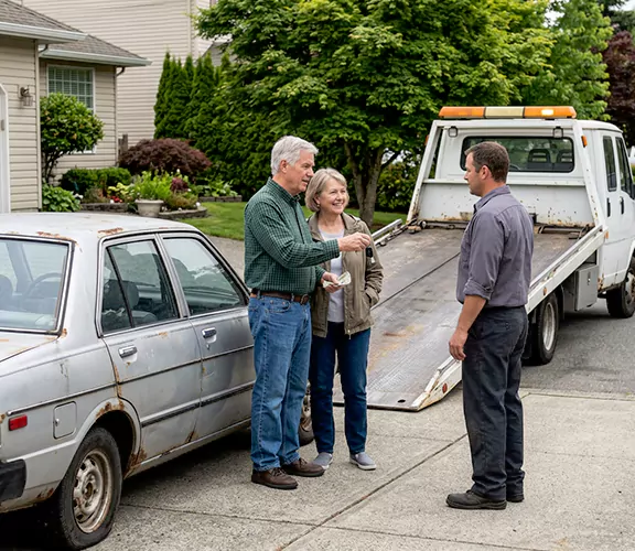 Why Houston car owners choose Houston's Junk Car Buyer for junk cars for cash pick up?